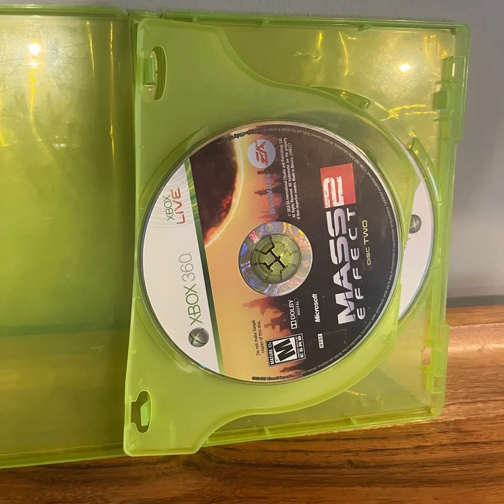 Mass Effect 2 Microsoft Xbox 360 No Manual loose